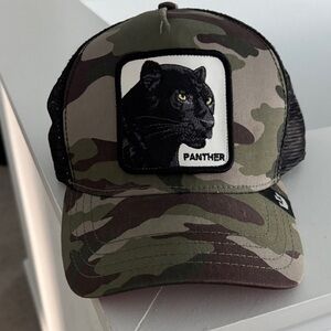 Goorin Bros Green Camo Panther Cat Hat